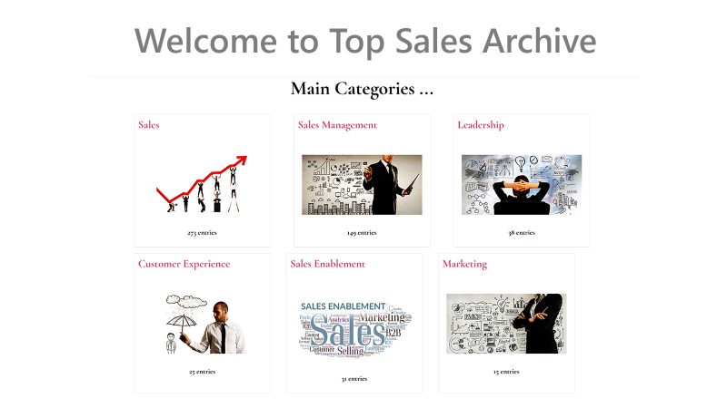 TourGuideWelcomePage_01 Welcome page view for Top Sales Archive