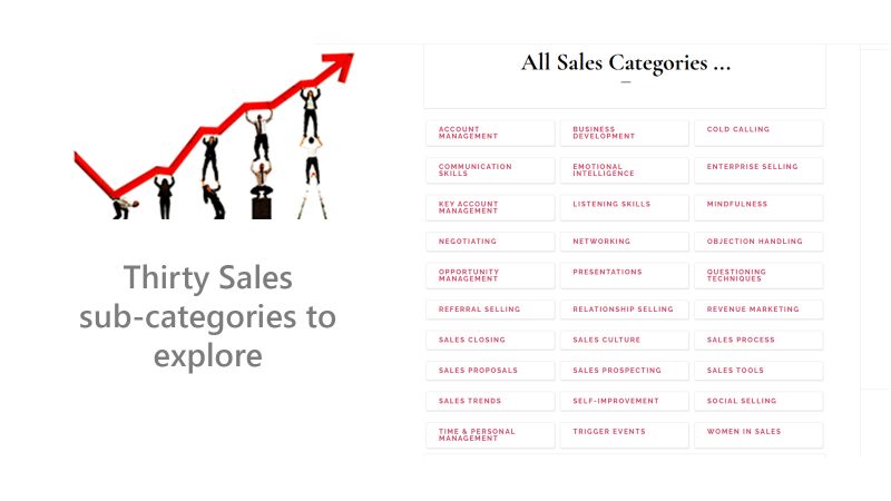 TourGuideWelcomePage_02 Sales sub-categories
